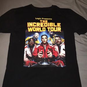 Logic incredible world tour t-shirt
